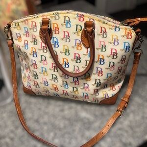 Dooney & Bourke Multicolor Logo Shoulder Bag